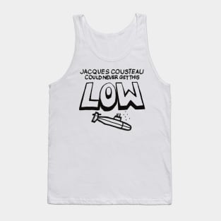 Jacques Cousteau Low Tank Top